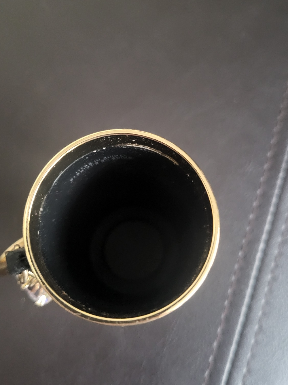 Bath & Body Works Black Hand Sanitizer Spray Holder with Charm - Picture 7 of 7